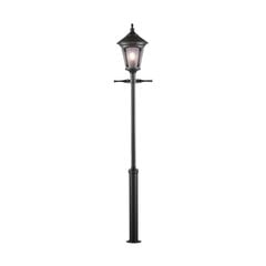 Столбовой светильник (уличный светильник) Konstsmide Virgo, черный цена и информация | Уличные светильники | pigu.lt