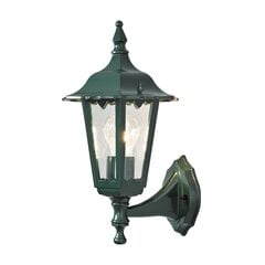 Konstsmide Настенный уличный светильник Firenze с куполом вверх, зеленый цена и информация | Уличные светильники | pigu.lt