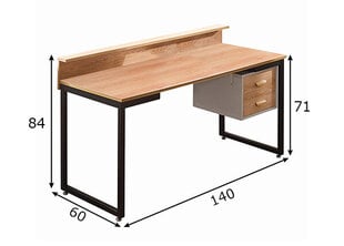 Rašomasis stalas, juodas kaina ir informacija | Kompiuteriniai, rašomieji stalai | pigu.lt