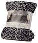 Tekstilinis pledas / antklodė Cashmere sniego leopardas, pilkas, 150 x 200 cm цена и информация | Lovatiesės ir pledai | pigu.lt