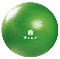 Гимнастический мяч SVELTUS Anti burst 65см зеленый + упаковка цена и информация | Товары для йоги | pigu.lt
