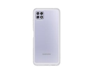 "Samsung Galaxy A22 5G A226F" minkštas permatomas dangtelis, skaidrus EF-QA226TTEGEU kaina ir informacija | Telefono dėklai | pigu.lt