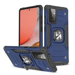 Wozinsky Ring Armor Hybrid Case skirtas Samsung Galaxy A72 4G, mėlynas kaina ir informacija | Telefono dėklai | pigu.lt