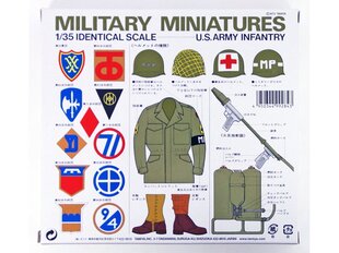 Konstruktorius Tamiya - U.S. Army Infantry, 1/35, 35013, 8 m.+ kaina ir informacija | Konstruktoriai ir kaladėlės | pigu.lt