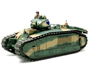 Konstruktorius Tamiya - Franch Battle Tank B1 bis, 1/35, 35282, 8 m.+ kaina ir informacija | Konstruktoriai ir kaladėlės | pigu.lt