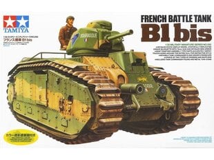 Konstruktorius Tamiya - Franch Battle Tank B1 bis, 1/35, 35282, 8 m.+ kaina ir informacija | Konstruktoriai ir kaladėlės | pigu.lt