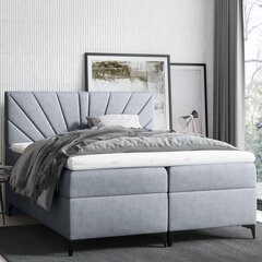 Кровать Selsey Tomene, 180x200 см, серая цена и информация | Кровати | pigu.lt