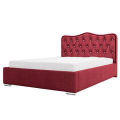 Кровать Selsey Sytian, 140x200 см, красная цена и информация | Кровати | pigu.lt