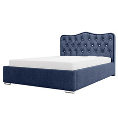 Кровать Selsey Sytian, 140x200 см, синяя цена и информация | Кровати | pigu.lt