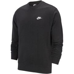 Джемпер мужской Nike NSW Club Crew FT M BV2666 010, черный цена и информация | Мужская спортивная одежда | pigu.lt