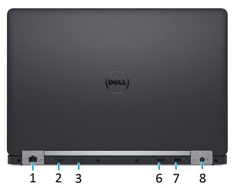 Dell Latitude E5570 i5-6200U 15.6 HD 8GB 256GB Win10 PRO kaina ir informacija | Nešiojami kompiuteriai | pigu.lt