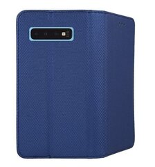 Dėklas Smart Magnet Samsung S21 FE tamsiai mėlynas kaina ir informacija | Telefono dėklai | pigu.lt