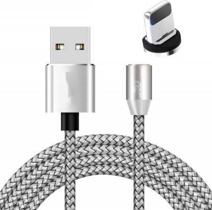 USB kabelis Magnetic Lightning magnetinis 1.0m baltas цена и информация | Laidai telefonams | pigu.lt