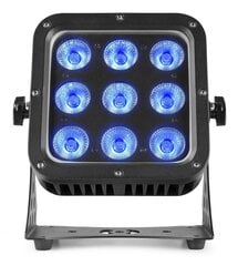 beamZ StarColor72 Светодиодный прожектор 9x 8W IP65 RGBW цена и информация | Праздничные декорации | pigu.lt