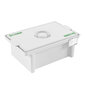 Dezinfekavimo ir išankstinio sterilizavimo konteineris Elamed EDPO-1-02-2, 1 l kaina ir informacija | Pirmoji pagalba | pigu.lt
