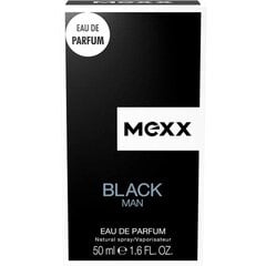 Mexx Black EDP для мужчин 50 мл цена и информация | Мужские духи | pigu.lt