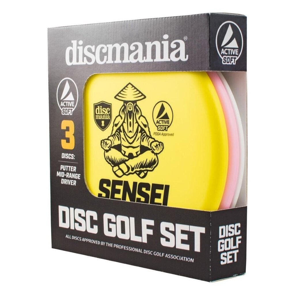 Diskgolfo diskų rinkinys DISCMANIA Active 3 Soft Disc Set цена и информация | Diskgolfas | pigu.lt