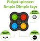 Silikoninis žaislas Pop it Spinner, 2vnt цена и информация | Stalo žaidimai, galvosūkiai | pigu.lt