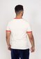 Retro stiliaus marškinėliai unisex SMP24011, balti kaina ir informacija | Vyriški marškinėliai | pigu.lt