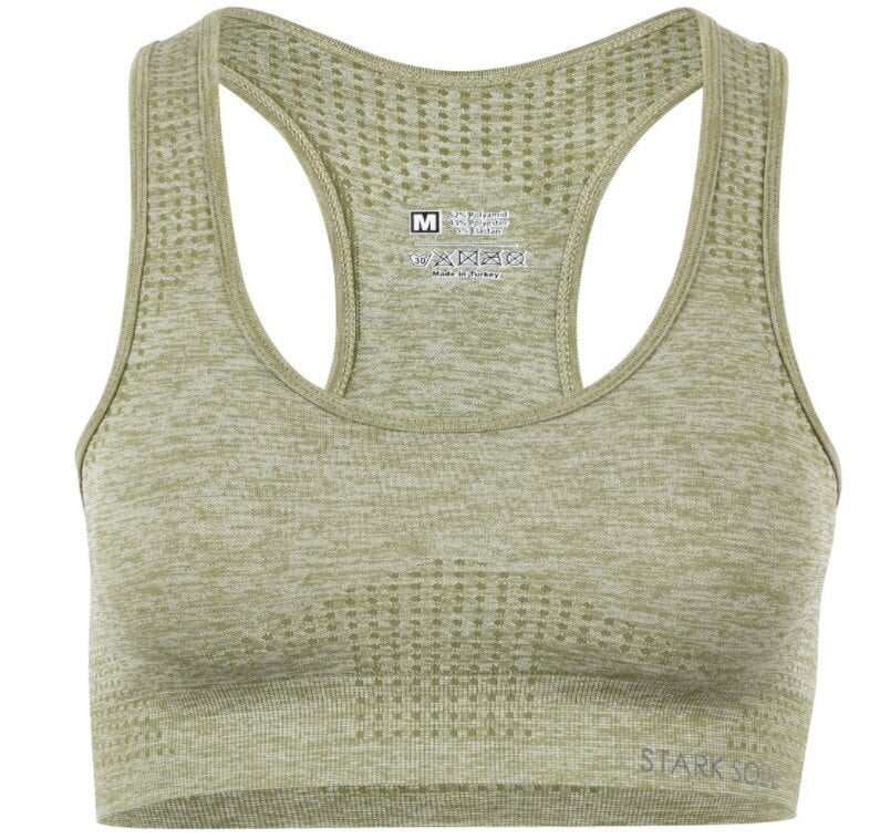 Sportinė liemenėlė moterims Stark Soul® seamless microfiber sport bustier su pakietinimu, žalia kaina ir informacija | Sportinė apranga moterims | pigu.lt