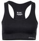 Sportinė liemenėlė moterims Stark Soul® seamless microfiber sport bustier su pakietinimu, juoda kaina ir informacija | Sportinė apranga moterims | pigu.lt