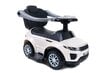 Paspiriamas vaikiškas automobilis-stumdukas su rankena, baltas kaina ir informacija | Žaislai kūdikiams | pigu.lt