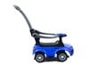 Paspiriamas vaikiškas automobilis-stumdukas su rankena, mėlynas, 3 m.+ kaina ir informacija | Žaislai kūdikiams | pigu.lt