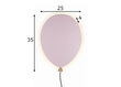 Globen Lighting vaikiškas sieninis šviestuvas Balloon kaina ir informacija | Vaikiški šviestuvai | pigu.lt