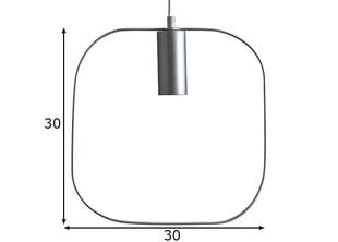 Shape lubinis šviestuvas, sidabrinis, 1x40 W kaina ir informacija | Lubiniai šviestuvai | pigu.lt