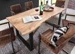 Stalas SIT Tische, rudas/juodas kaina ir informacija | Virtuvės ir valgomojo stalai, staliukai | pigu.lt