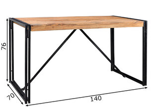Valgomojo stalas SIT Möbel Panama, rudas kaina ir informacija | Virtuvės ir valgomojo stalai, staliukai | pigu.lt