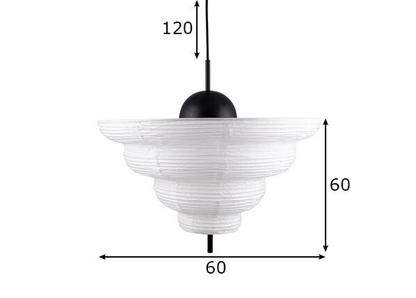 Globen Lighting pakabinamas šviestuvas Kyoto 60 kaina ir informacija | Pakabinami šviestuvai | pigu.lt