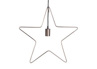 Žvaigždės formos lubinis šviestuvas Ramsvik, vario spalvos, 1x 40 W kaina ir informacija | Kalėdinės dekoracijos | pigu.lt