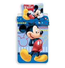 Комплект постельного белья Mickey 140x200, 2 шт. цена и информация | Детское постельное бельё | pigu.lt