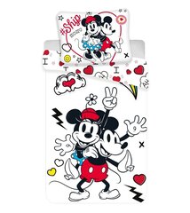 Комплект постельного белья Minnie Mouse 140 x 200 см + наволочка 70 x 90 см цена и информация | Детское постельное бельё | pigu.lt