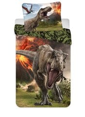 Комплект постельного белья Jurassic World Volcano, 140 x 200 см + наволочка 70 x 90 см цена и информация | Детское постельное бельё | pigu.lt