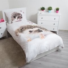 Комплект постельного белья Hedgehog, 140 x 200 см + наволочка 70 x 90 см цена и информация | Детское постельное бельё | pigu.lt