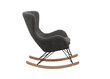 Supamas fotelis SalesFever 390429, pilkas kaina ir informacija | Svetainės foteliai | pigu.lt