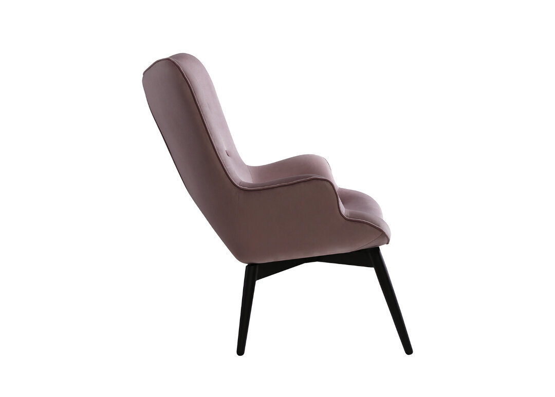 Fotelis, rožinis kaina ir informacija | Svetainės foteliai | pigu.lt