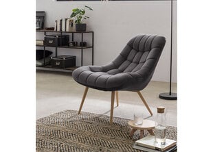Fotelis SalesFever XXL 390641, pilkas kaina ir informacija | Svetainės foteliai | pigu.lt