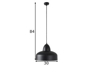 Светильник на потолок Poppo, черный цена и информация | Люстры | pigu.lt