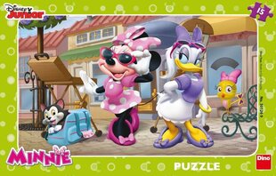 Maža dėlionė Dino Minnie, 15 vnt. kaina ir informacija | Dėlionės (puzzle) | pigu.lt