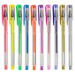 Geliniai rašikliai Grafix, 10 spalvų kaina ir informacija | Piešimo, tapybos, lipdymo reikmenys | pigu.lt