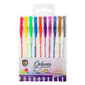 Geliniai rašikliai Grafix, 10 spalvų kaina ir informacija | Piešimo, tapybos, lipdymo reikmenys | pigu.lt