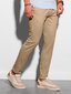 Vyriškos laisvalaikio chino kelnės Ombre P156, smėlio spalvos kaina ir informacija | Vyriškos kelnės | pigu.lt