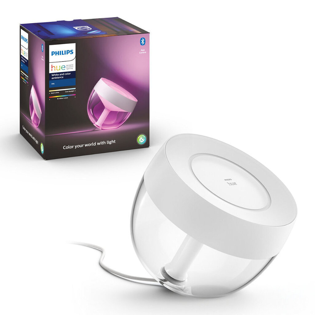 Philips Hue White Color Ambience Iris šviestuvas kaina ir informacija | Staliniai šviestuvai | pigu.lt