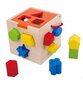 Medinis rūšiavimo edukacinis kubas Tooky toy kaina ir informacija | Žaislai kūdikiams | pigu.lt