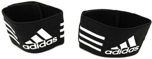 Защита для ног Adidas, черного цвета цена и информация | Футбольная форма и другие товары | pigu.lt
