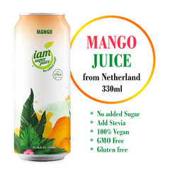 Mango sulčių gėrimas (30%), Mango juice drink, I am superjuice, 330 ml kaina ir informacija | Sultys, nektarai ir sulčių gėrimai | pigu.lt