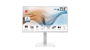 MSI Modern MD241PW 60.5 cm (23.8") 1920 x 1080 pixels Full HD LCD Black kaina ir informacija | Monitoriai | pigu.lt